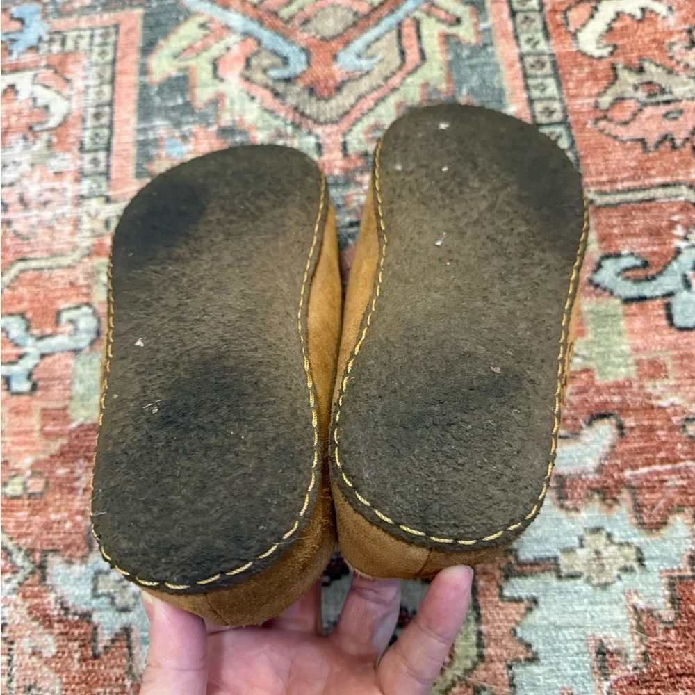 Sorel Tan Slippers, Y4/W6